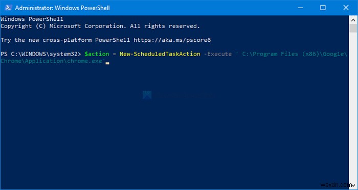 Cách dùng PowerShell để Xóa hoặc Tạo Scheduled Task trên Windows 11/10