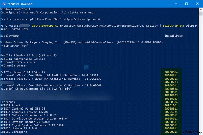 Cách tìm ngày cài đặt cho ứng dụng và chương trình trên Windows 10