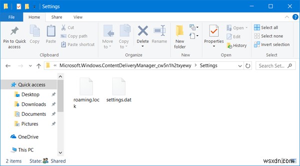 Windows Spotlight không hoạt động & bị kẹt trên cùng một hình ảnh