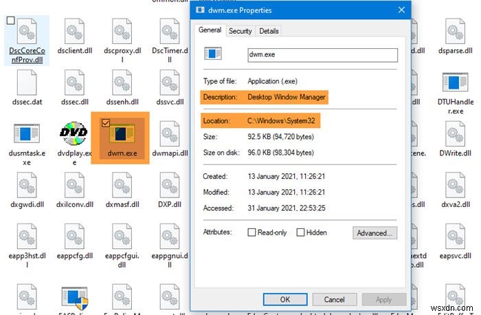 Khắc phục lỗi Desktop Window Manager stopped working and was closed trên Windows 11/10