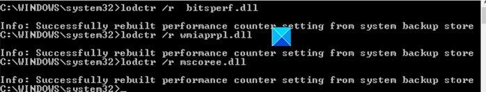 Sửa lỗi Event Error 1020 & 1008 Microsoft-Windows-Perflib