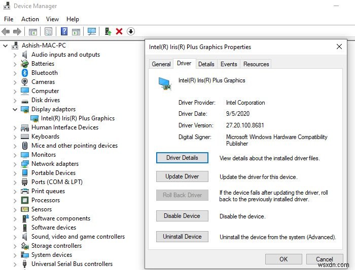 Lỗi DirectX encountered an unrecoverable error