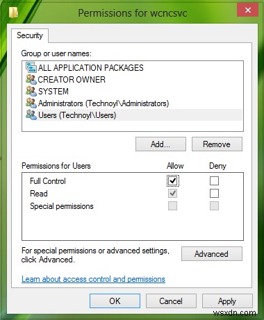 Khắc phục lỗi  Windows could not start Service, Error 0x80070005, Access Is Denied  trên Windows 11/10