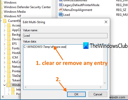 Khắc phục lỗi Explorer.exe thông báo trống với dấu chấm than vàng khi khởi động