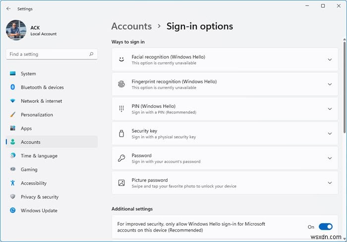 Thiếu tùy chọn Users must enter a username and password to use this computer trong Windows 11/10