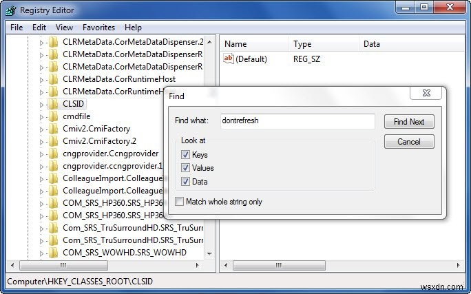 Desktop hoặc Explorer không tự động làm mới (refresh) trong Windows 11/10