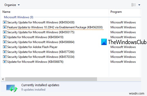 Enablement Package trong Windows 10 là gì?