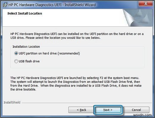 Sử dụng HP PC Hardware Diagnostics UEFI trên Windows 11/10