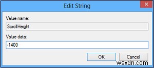Cách thay đổi chiều rộng thanh cuộn (Scrollbar) trong Windows 11/10