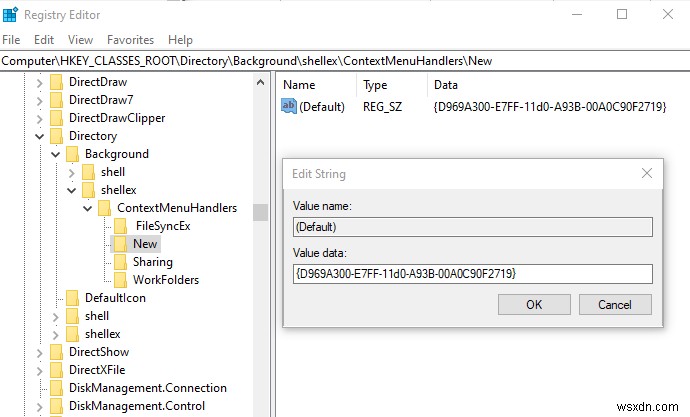 Chuột phải New Folder không hoạt động; Tạo Shortcut thay vì Folder trong Windows 11/10