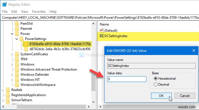 Quản lý cài đặt thông báo pin bằng Registry hoặc Group Policy Editor trên Windows 11/10