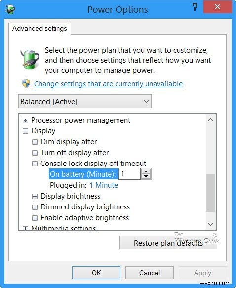 Cách thay đổi thời gian chờ màn hình khóa trong Windows 11/10
