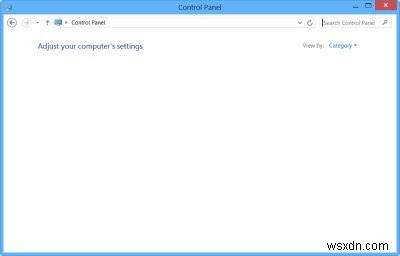 Khắc phục Control Panel hoặc cửa sổ System Restore trắng/trống trong Windows 11/10