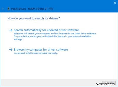 Khắc phục lỗi  Windows encountered a problem installing the Driver software for your Device 