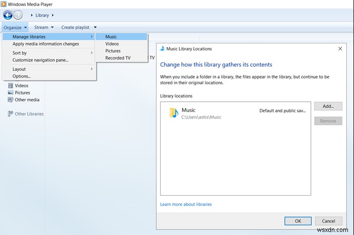 Cách xóa, reset, khôi phục file thư viện Windows Media (WMDB)