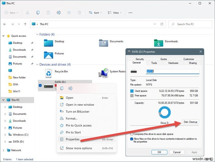 Hướng dẫn xóa file rác bằng Disk Cleanup Tool trên Windows 11/10 (Dành cho người mới)