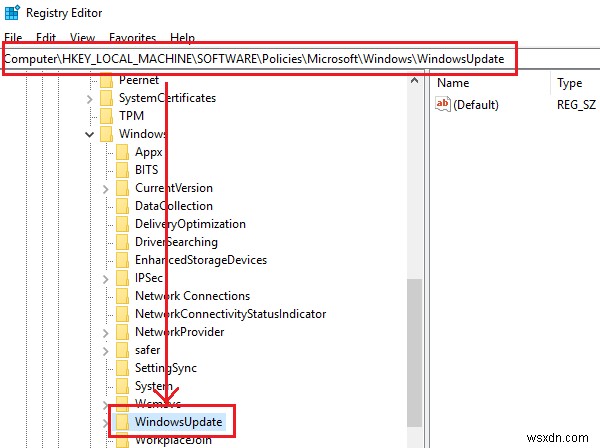 Windows Update không thể kiểm tra cập nhật vì cập nhật được kiểm soát