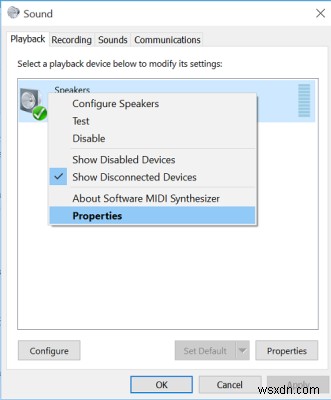 Tắt hoặc vô hiệu hóa Audio Enhancements (Cải tiến âm thanh) trong Windows 10