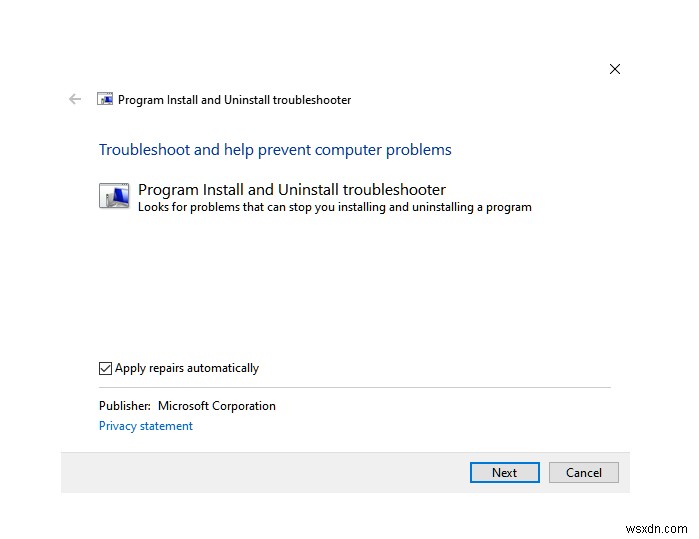 Khắc phục lỗi ShellExecuteEx Failed; code error 8235. A referral was returned from the server