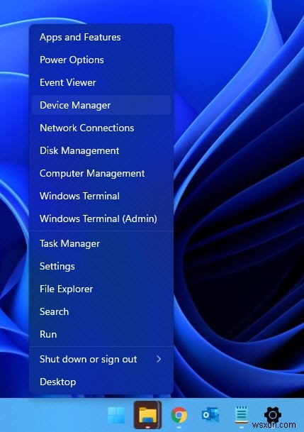 Cách mở Device Manager trong Windows 11/10