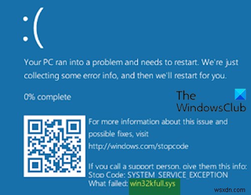 Khắc phục lỗi màn hình xanh win32kfull.sys trong Windows 10