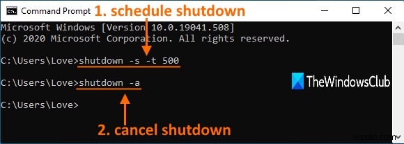 Cách lên lịch tắt máy tự động trong Windows 10 bằng Command Prompt