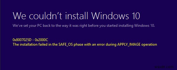 Khắc phục lỗi Windows Update 0x8007025D-0x2000C