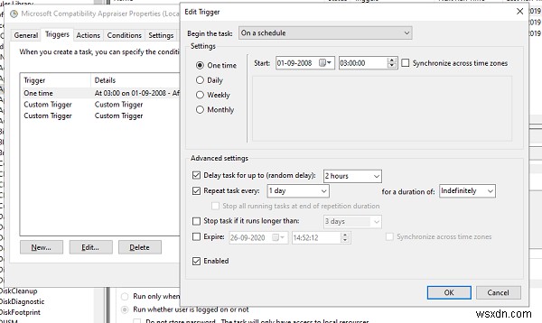 Tắt Microsoft Compatibility Telemetry (CompatTelRunner.exe) nếu nó gây Disk & CPU Usage cao trong Windows 11/10