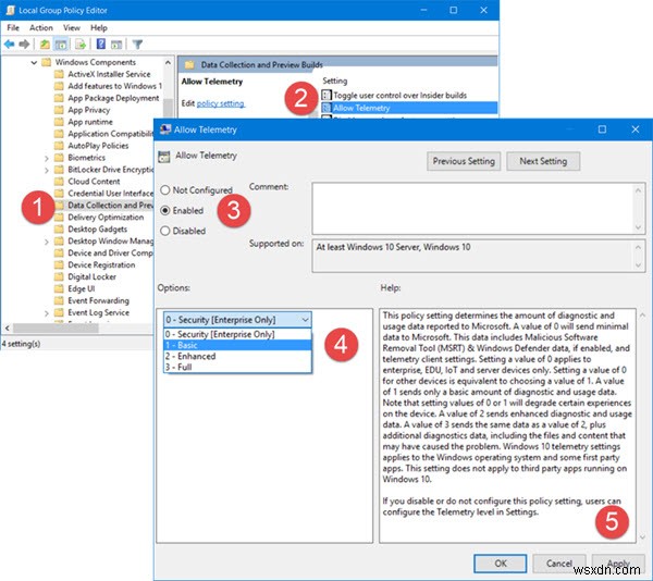 Tắt Microsoft Compatibility Telemetry (CompatTelRunner.exe) nếu nó gây Disk & CPU Usage cao trong Windows 11/10