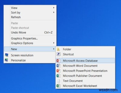 Chỉnh sửa, Thêm, Khôi phục, Xóa mục từ Menu ngữ cảnh New trong Windows 11/10