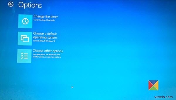 Cách thay đổi hệ điều hành mặc định; Thay đổi Boot defaults khi dual-boot trong Windows 10