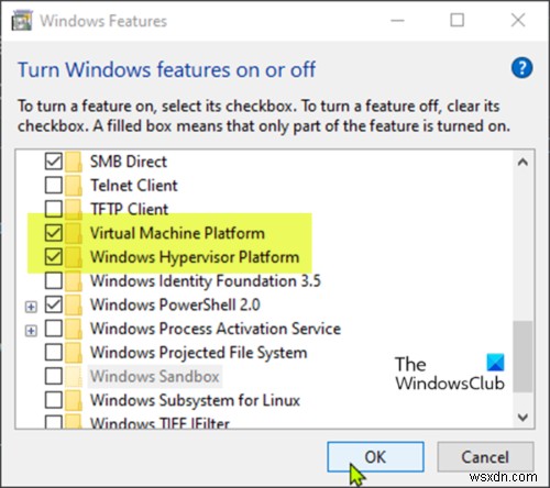 Khắc phục lỗi  No hypervisor was found; Error 0xc0351000  - Windows Sandbox