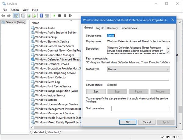 Khắc phục lỗi Microsoft Defender 0x80073b01 trên Windows 11/10