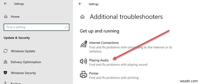 Khắc phục lỗi  No Audio Output Device is Installed  (Không có thiết bị đầu ra âm thanh được cài đặt) trên Windows 11/10