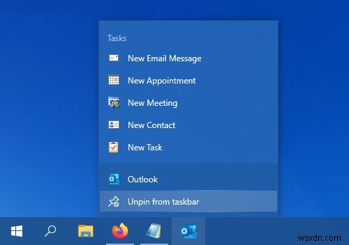 Không thể gỡ bỏ hoặc unpin icon chương trình từ Taskbar Windows 11/10