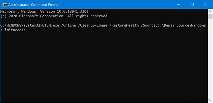 Khắc phục lỗi Windows Update 0xc0020036 trên Windows 10