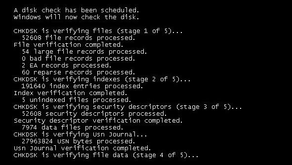 ChkDsk bị treo ở phần trăm nhất định hoặc treo ở một số giai đoạn trên Windows 11/10