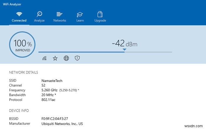 Cách xác định chính xác cường độ tín hiệu Wi-Fi trên Windows 10