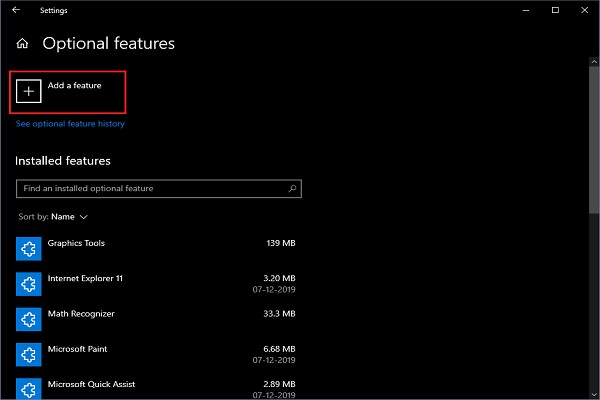 Cách gỡ cài đặt và cài lại Microsoft WordPad trên Windows 10