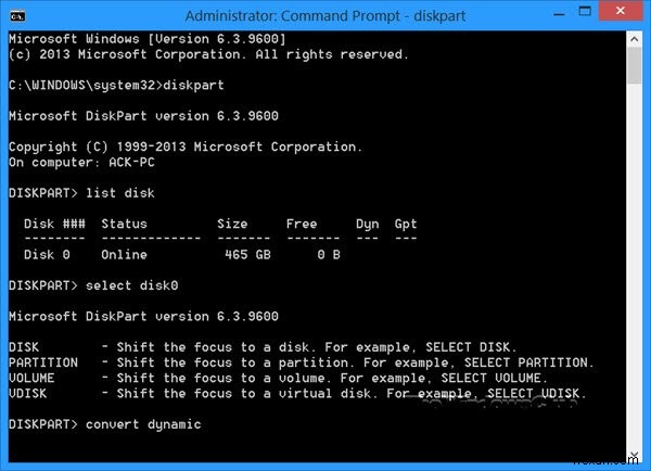 Cách chuyển đổi Basic Disk sang Dynamic Disk trên Windows 11/10