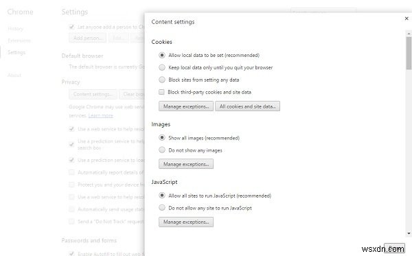 Cách tắt hình ảnh trong Chrome, Firefox, Edge, Internet Explorer khi duyệt web