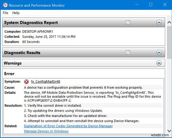 Báo cáo tình trạng không có sẵn trong Windows 10/11