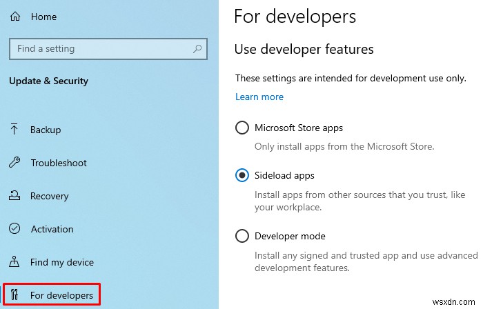 Cách cài đặt gói ứng dụng .Appx không ký bằng PowerShell trong Windows 11/10