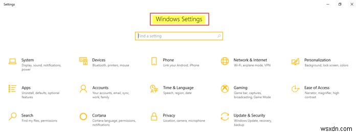 Cách mở và sử dụng Cài đặt Windows 10