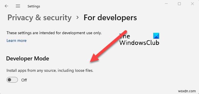 Cách cài đặt gói ứng dụng .Appx không ký bằng PowerShell trong Windows 11/10