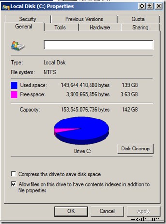 Windows không khởi động sau khi nén ổ hệ thống