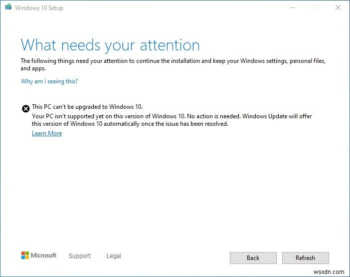 Không thể nâng cấp Windows 10 do lỗi Parity Storage Spaces