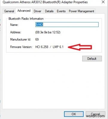 Cách kiểm tra phiên bản Bluetooth Adapter trên Windows 11/10