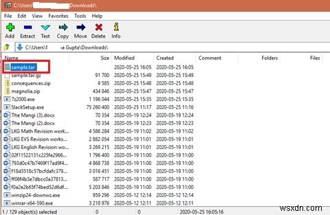 Cách giải nén, mở hoặc trích xuất tệp TAR.GZ, TGZ hoặc GZ trong Windows 11/10