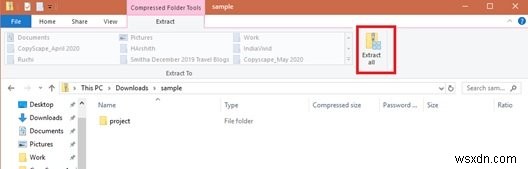 Cách giải nén, mở hoặc trích xuất tệp TAR.GZ, TGZ hoặc GZ trong Windows 11/10